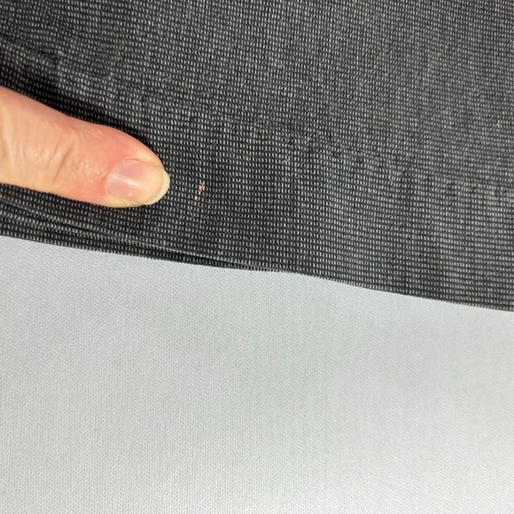 Lee No Gap Waistband Womens Dress Pants Size 12 Petite Gray Stretch - Picture 7 of 10